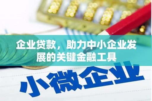 肥乡企业贷款，助力中小企业发展的关键金融工具